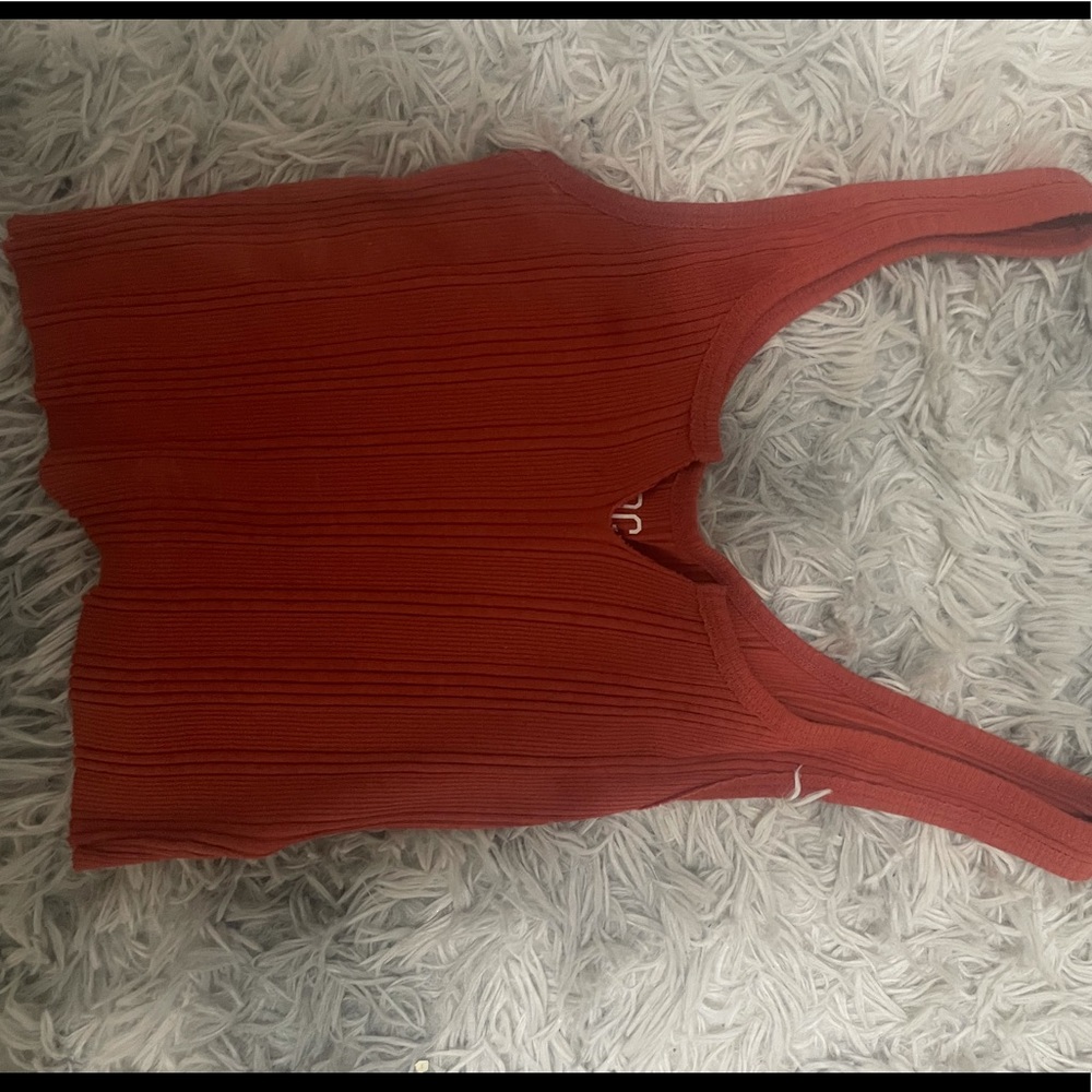 Burnt orange tank top from urban outfitters!